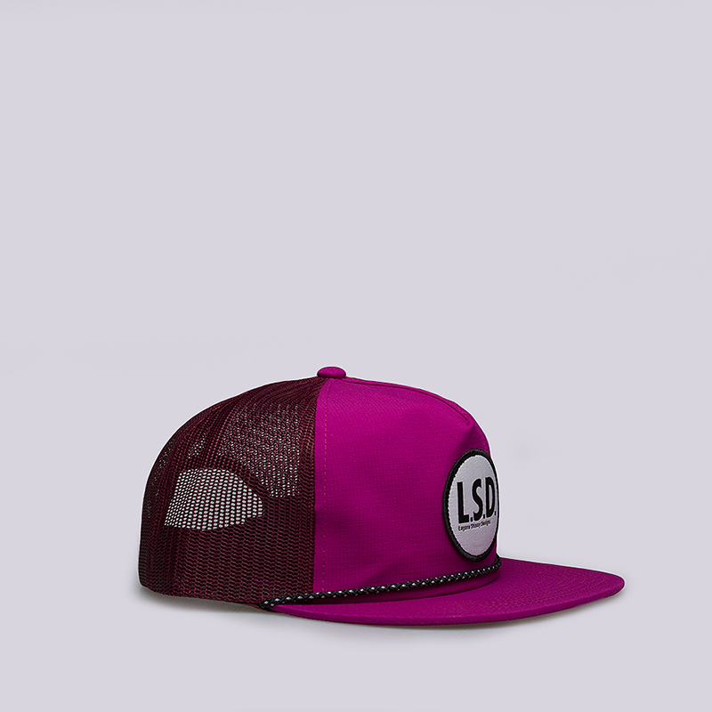 Кепка Stussy Nylon LSD Trucker Cap (131702-pink)  - цена, описание, фото 2